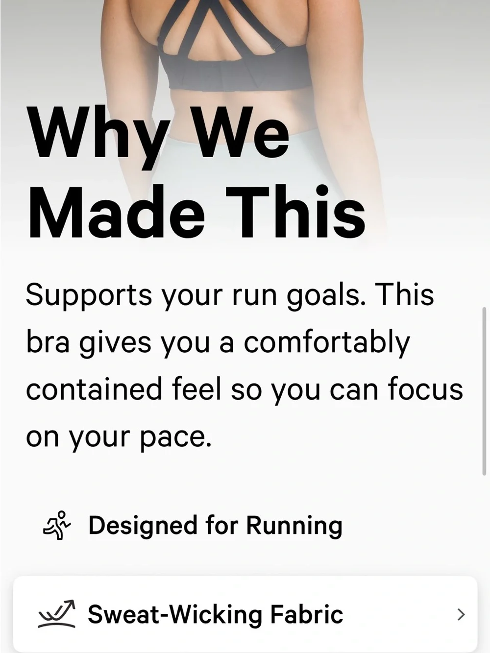 Lululemon NWOT High EnergySports Bra with adjustable straps and built in cups